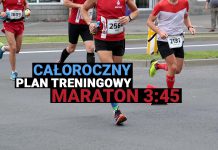 Całoroczny plan treningowy maratończyka – cel 3″45