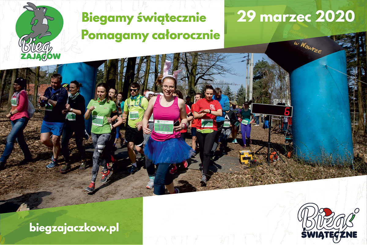 Bieg Zająców 2020 Warszawa i Wrocław