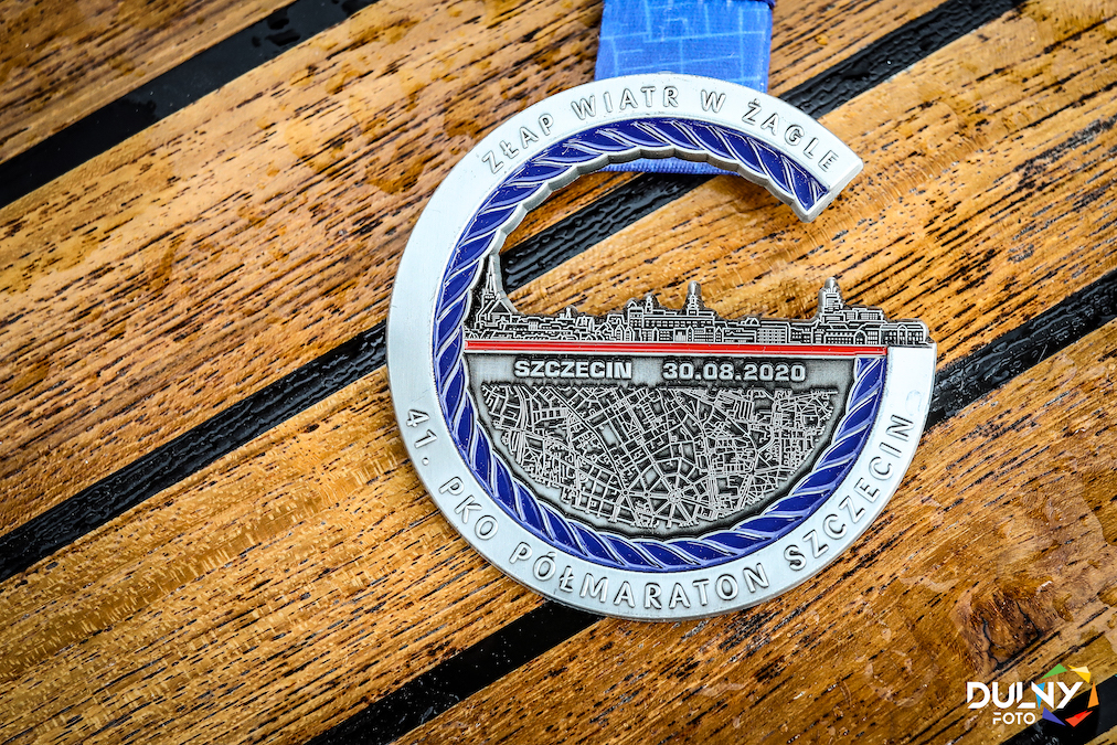 Medal 41. PKO Półmaraton Szczecin będzie wyjątkową pamiątką.