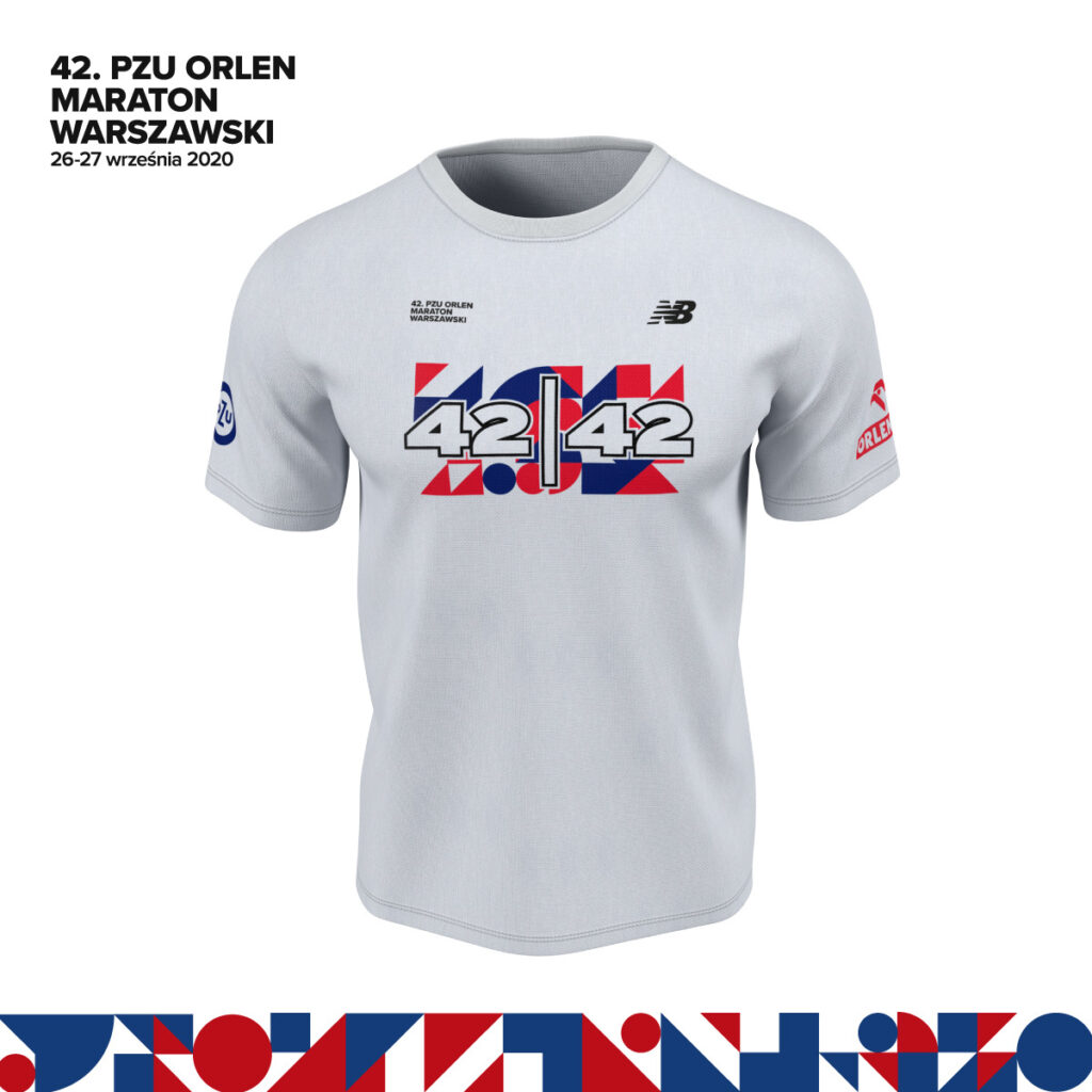 Koszulka 42. PZU Orlen Maratonu Warszawskiego