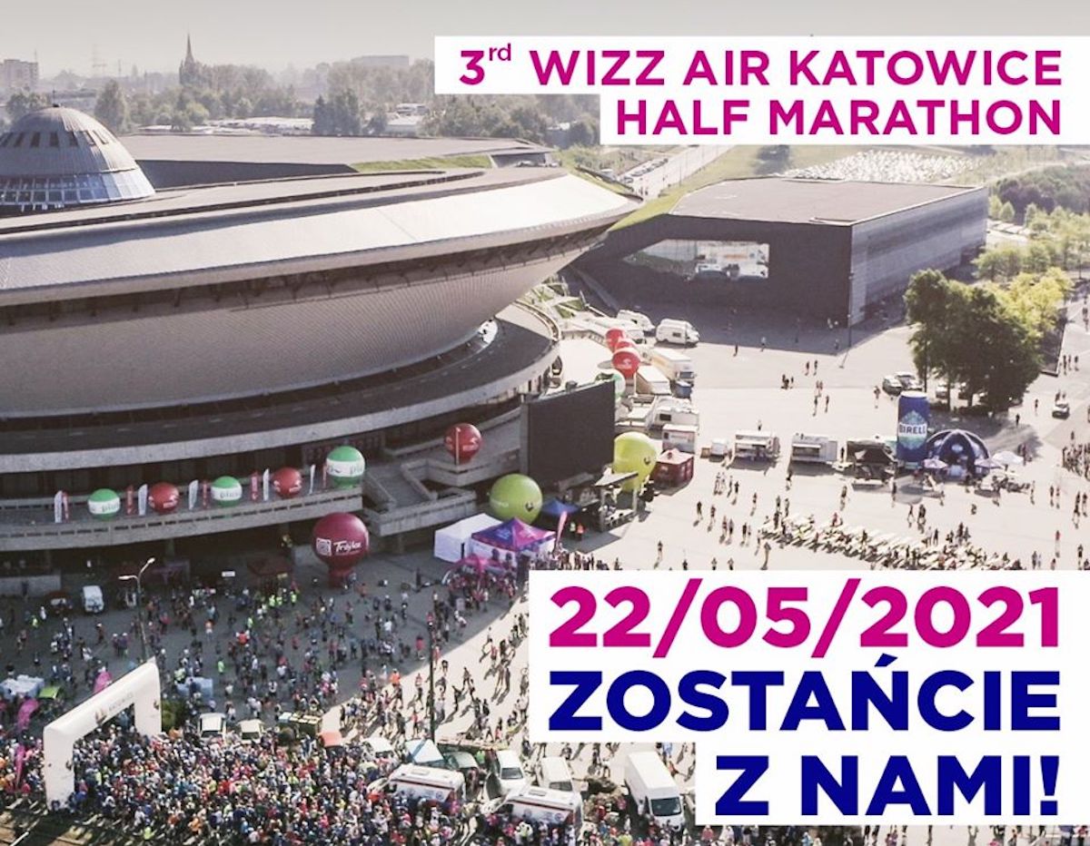 Wizz Air Katowice Half Marathon przeniesiony
