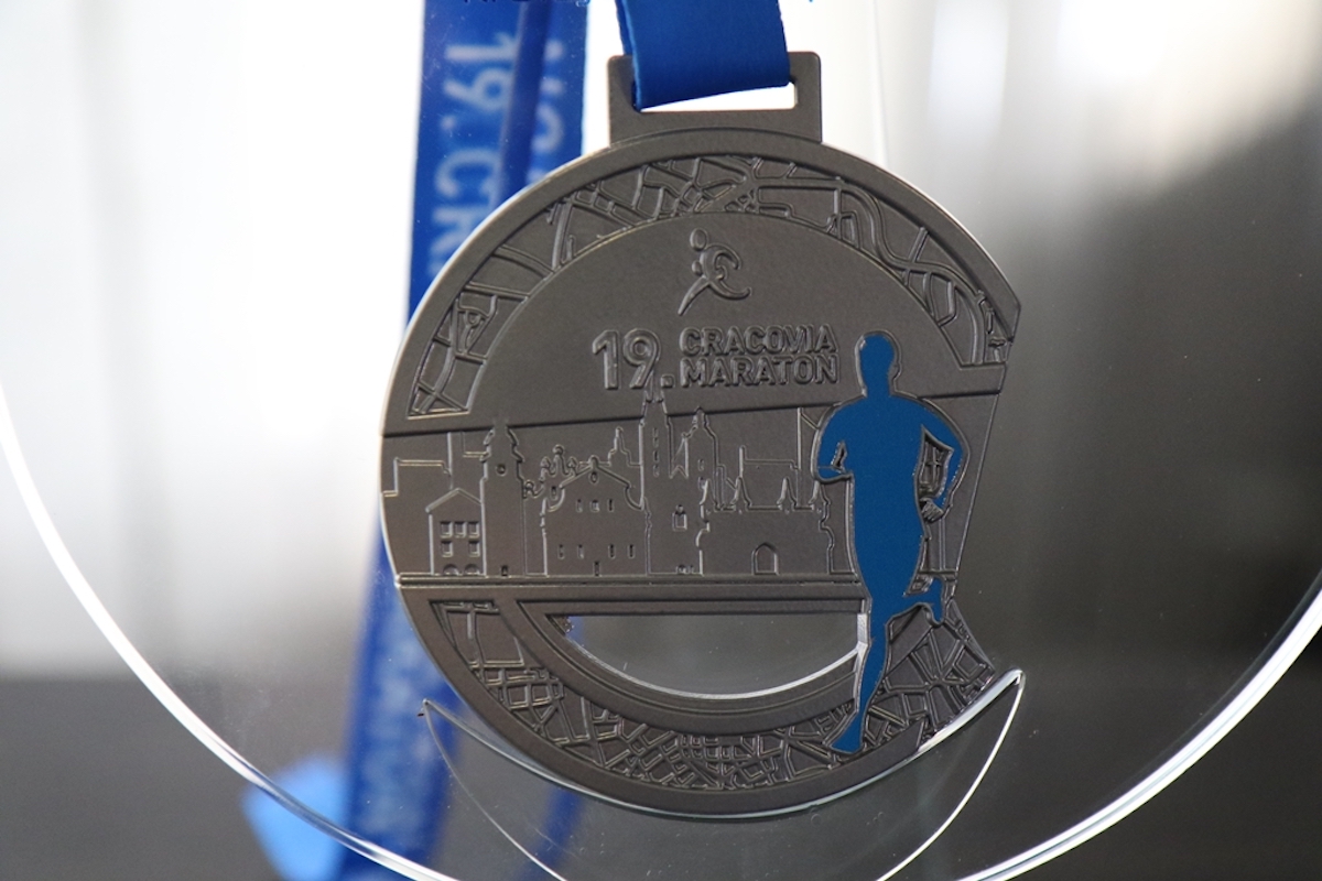 Medal 19. Cracovia Maratonu