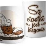 Kubek Ciastki biegają
