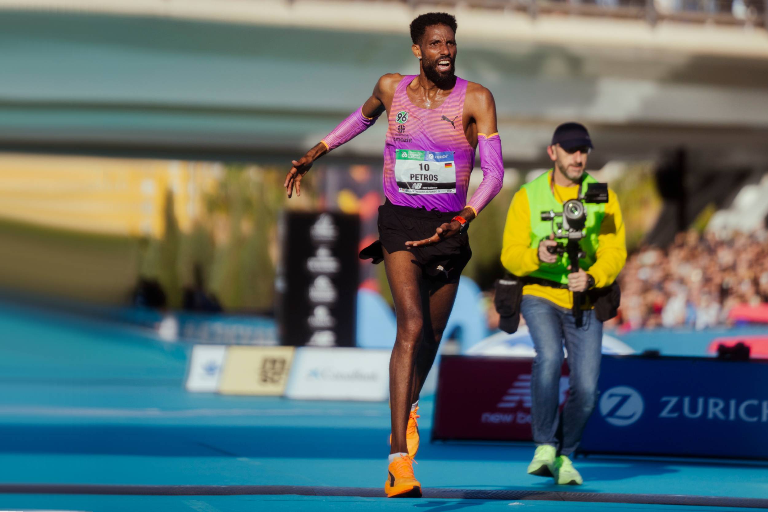 Amanal Petros - wicemistrz świata i autor trzeciego najlepszego wyniki w historii europejskich maratonów - nawiązuje współpracę z Amazfit 5 Amanal Petros photo 4