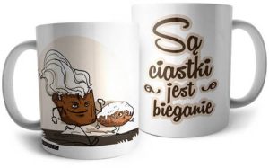 Kubek Ciastki biegają
