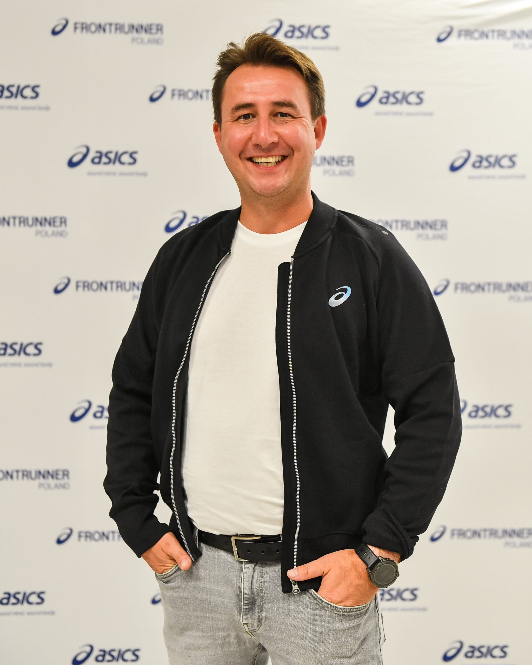 Daniel Bogacki, przedstawiciel marki ASICS